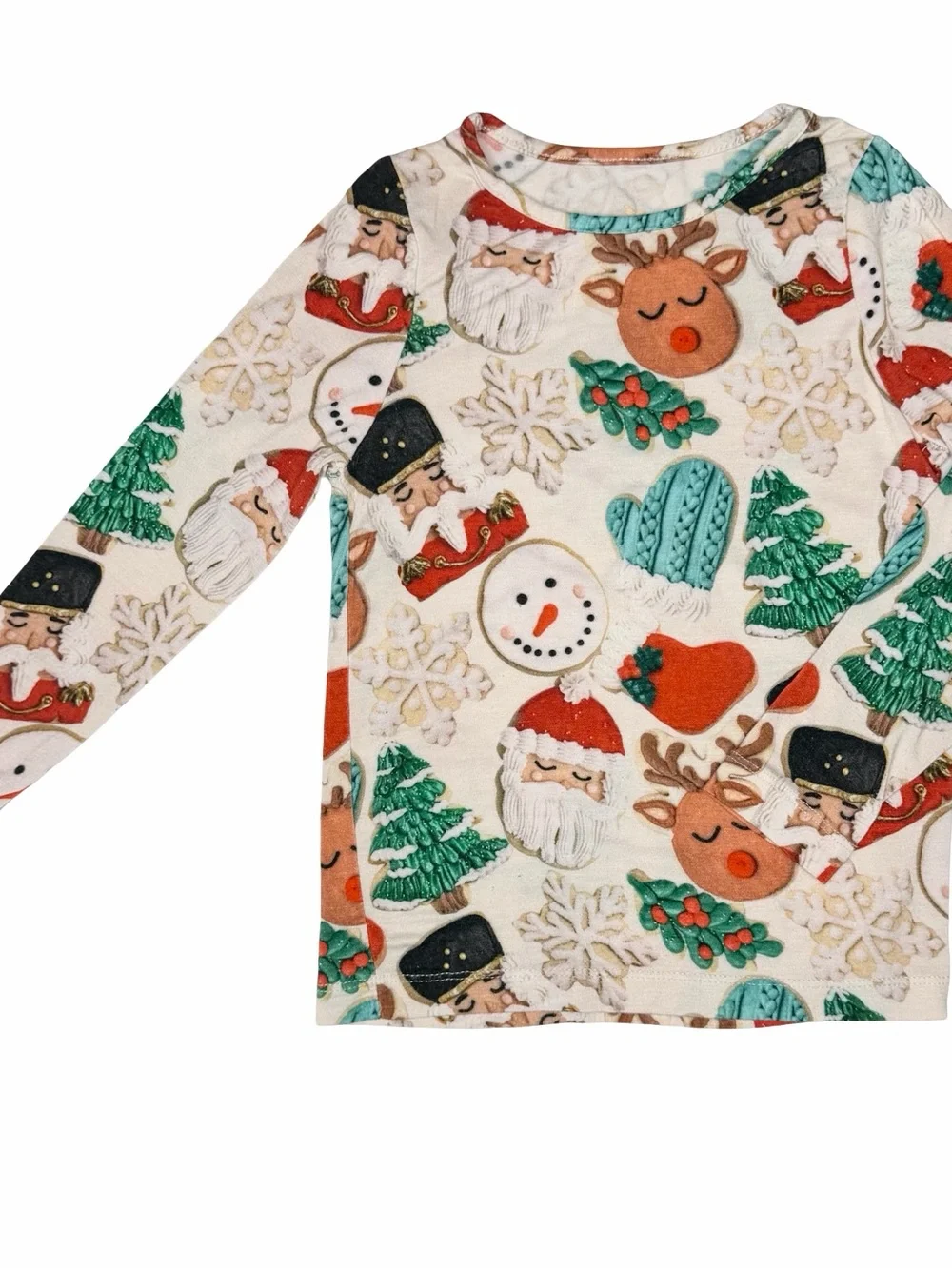 Pink Chicken Frosted Cookies Christmas Bamboo Pajamas